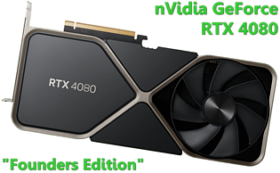 nVidia GeForce RTX 4080 "Founders Edition"